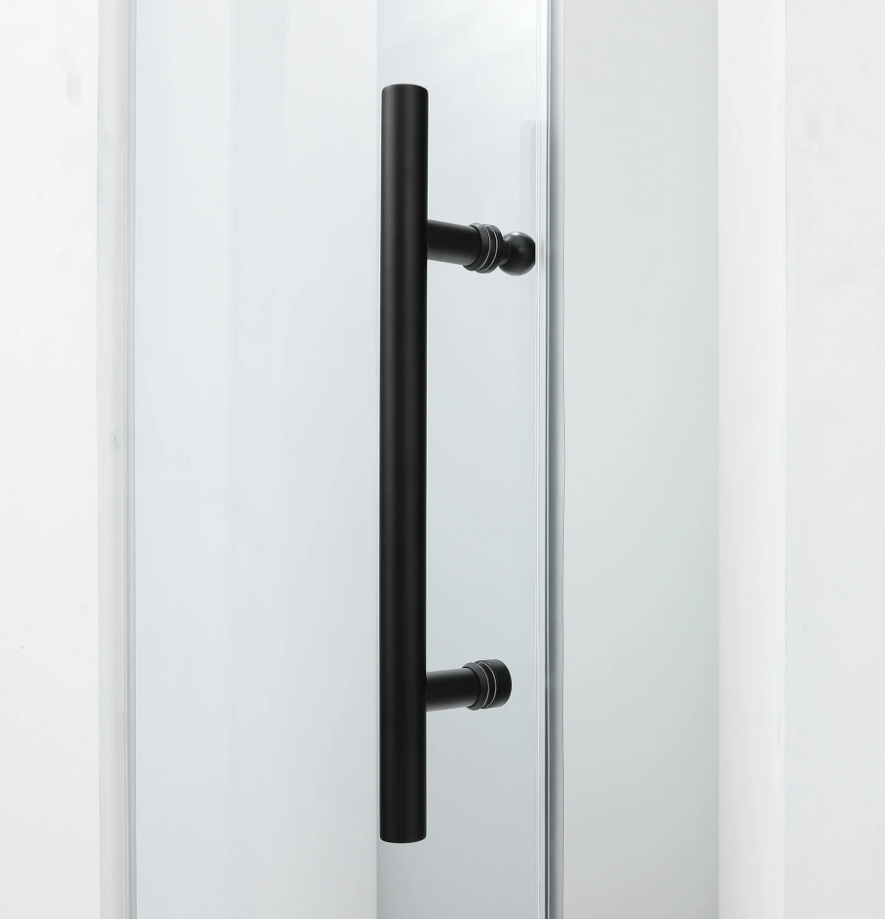 #10H2876 Hinged Frameless Shower Door 28x76