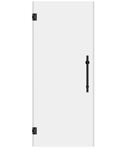 #10H3276 Hinged Frameless Shower Door 32x76